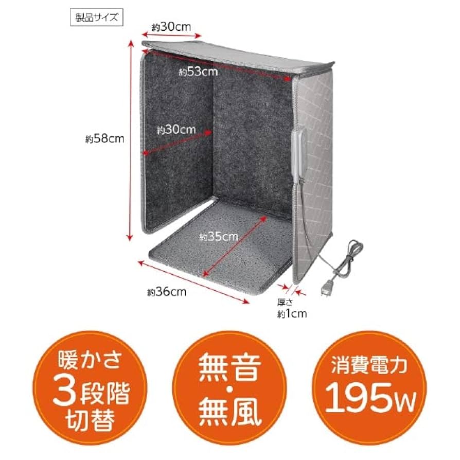 Amazon | エルパ(ELPA)パネルヒーター 5面 パネルタイプ 暖房 床